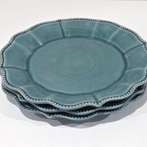 Pioneer Woman Paige denim stoneware dinner plates